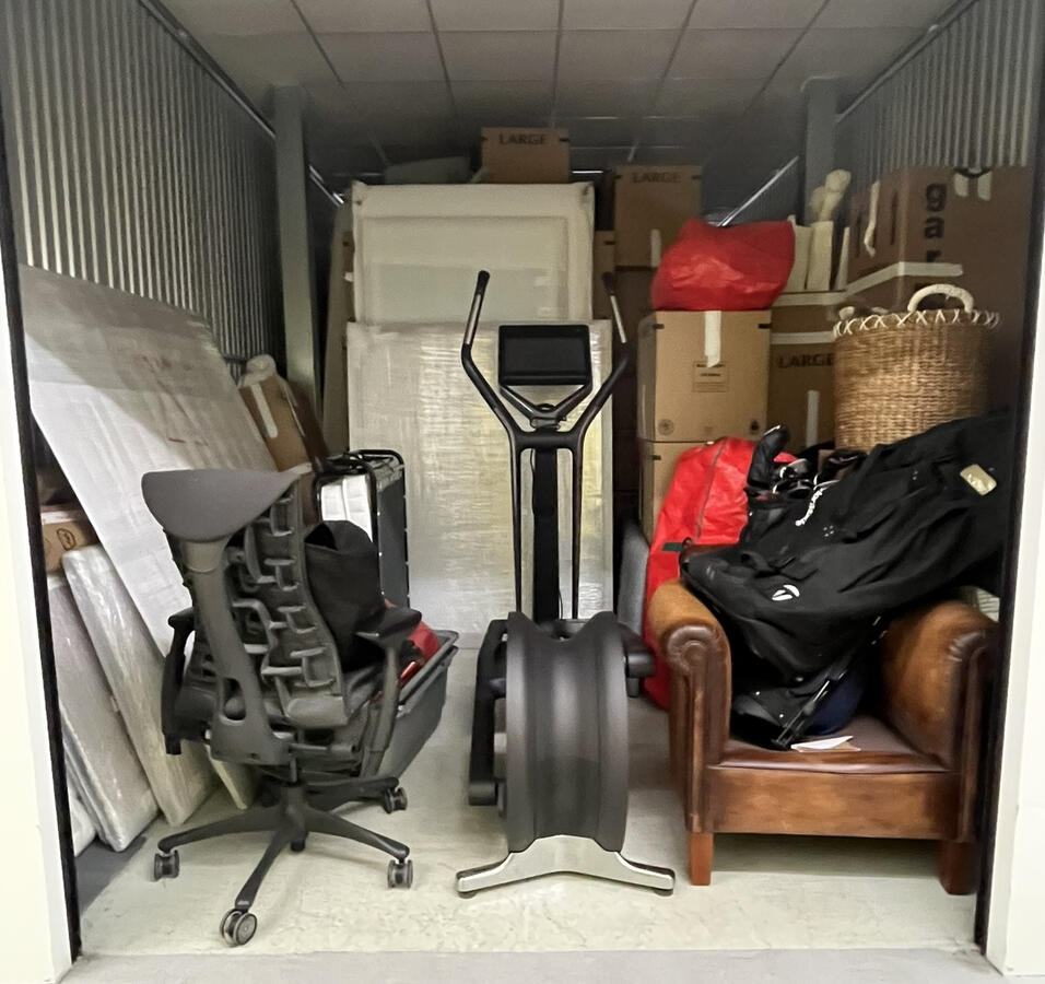 What's more fun to move/store: elliptical machines or massive expensive paintings?